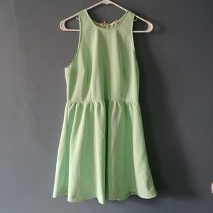 Charming Charlie sea foam green dress, size M